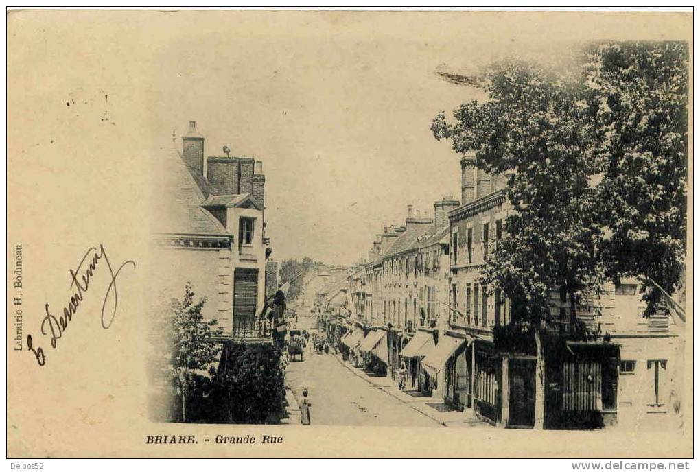 Briare ( Loiret ) - Grande Rue - Briare