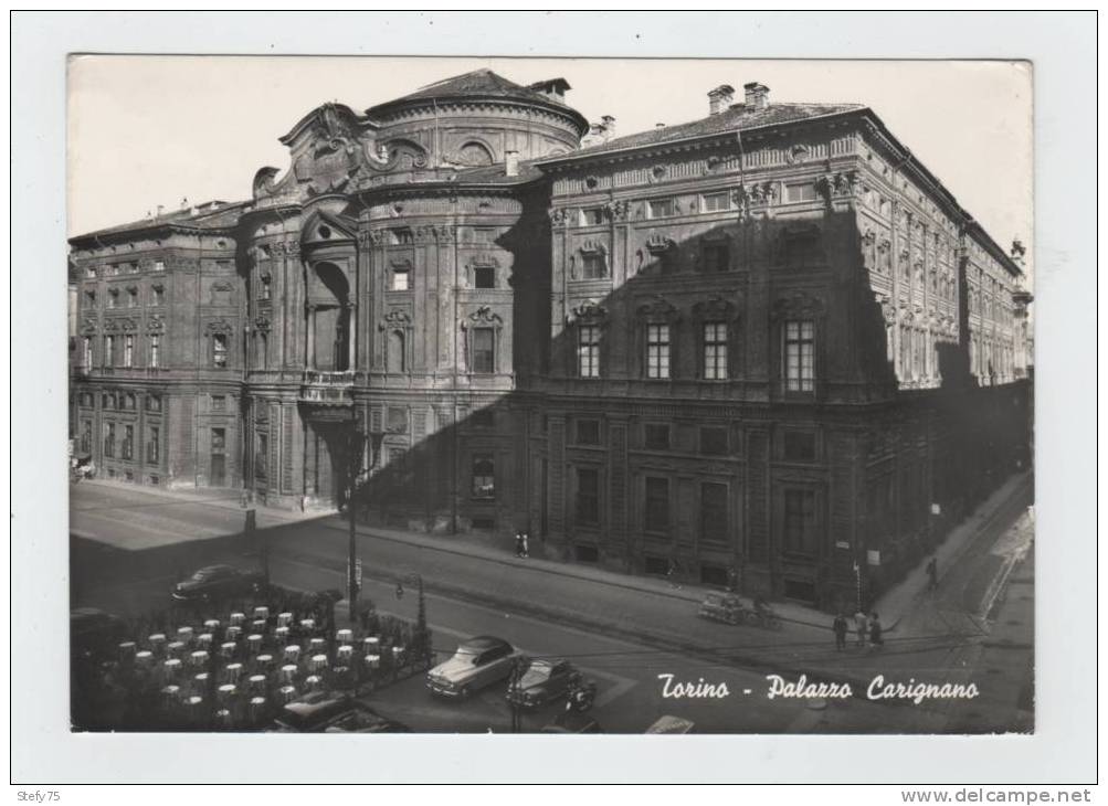 Torino-palazzo Carignano - Palazzo Carignano