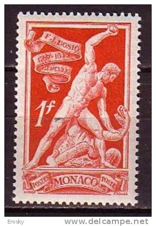 Q5186 - MONACO Yv N°315 ** Sculpture - Unused Stamps