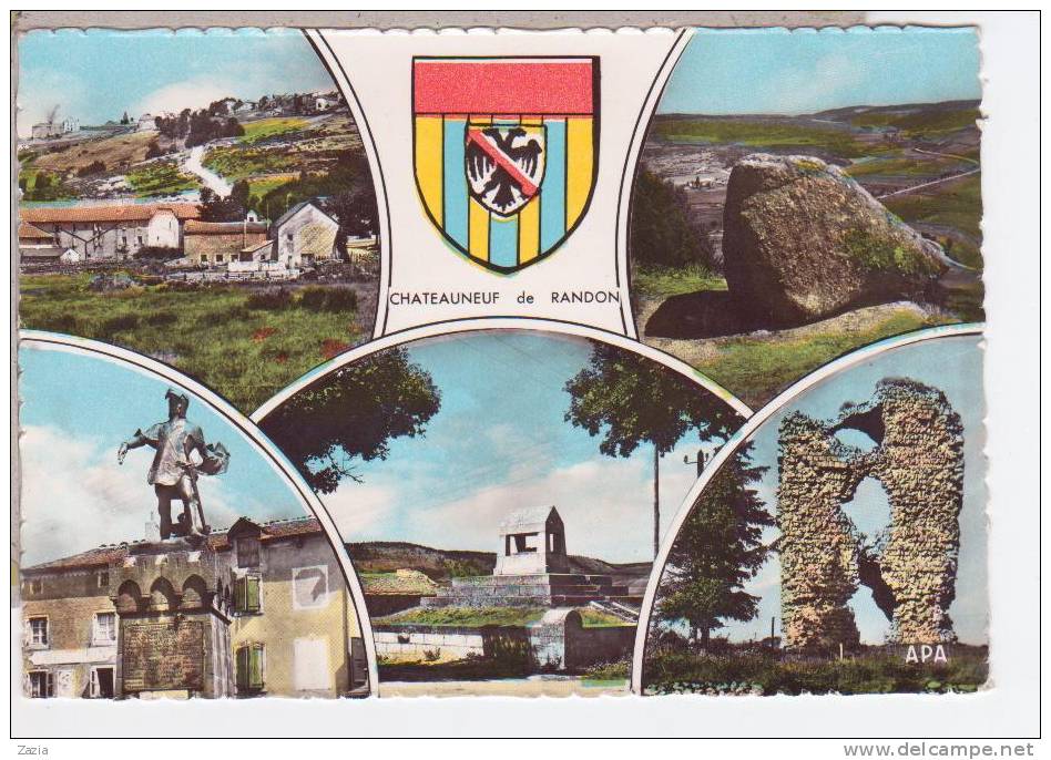 48.091/ CHATEAUNEUF DE RANDON (cpsm) - Chateauneuf De Randon