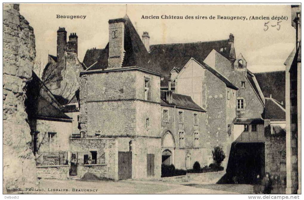 Beaugency ( Loiret ) - Ancien Château Des Sires De Beaugency, ( Ancien Dépôt ) - Beaugency