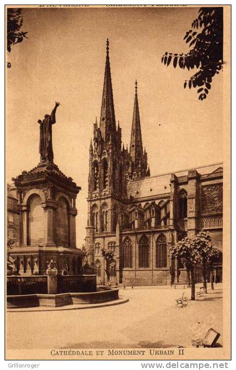 CLERMOND FERRAND (cathédrale) - Kirchen U. Kathedralen