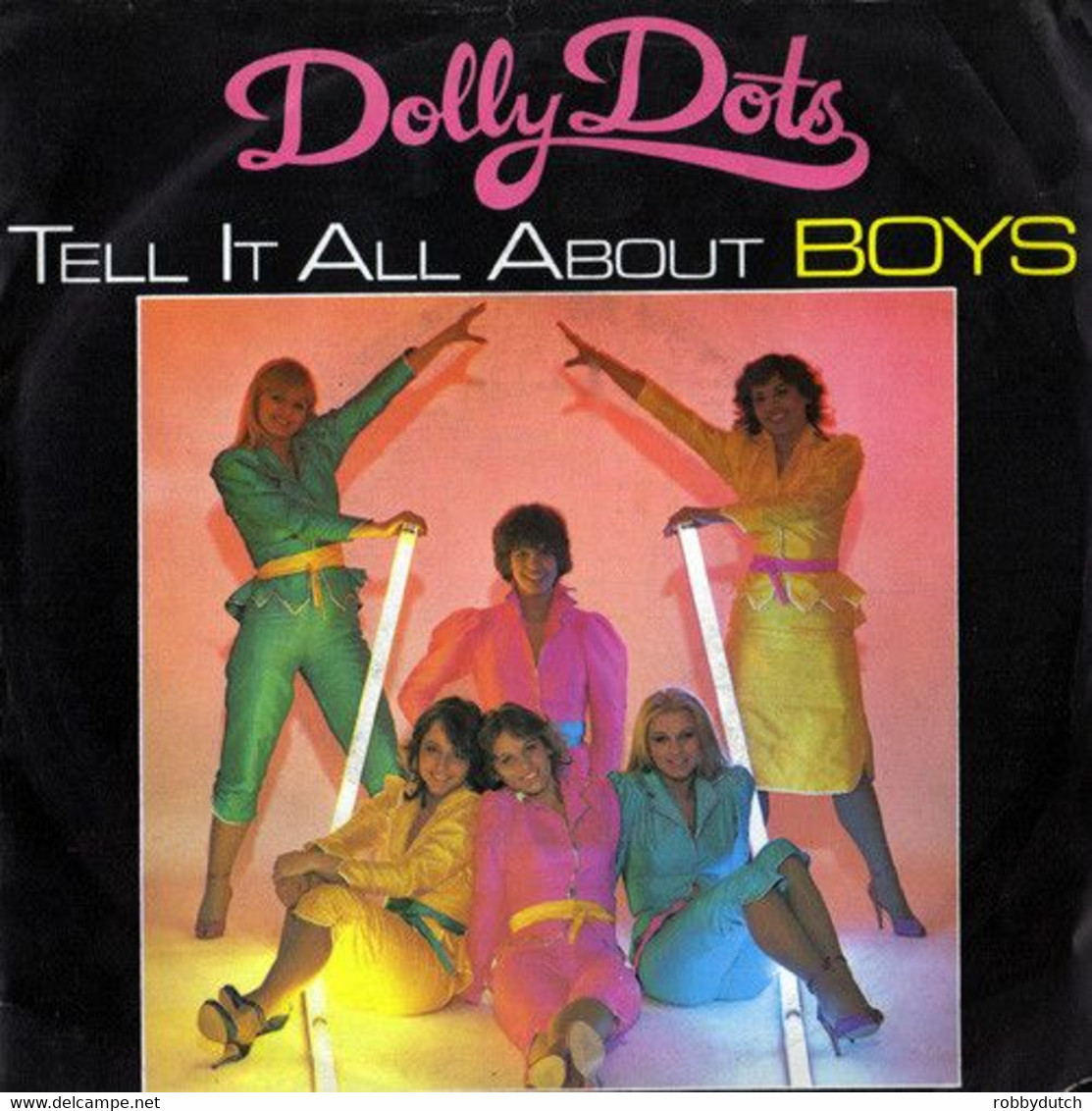 * 7" * DOLLY DOTS - TELL IT ALL ABOUT BOYS (Holland 1979 Ex-!!!) - Disco, Pop