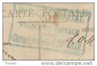 Maroc Morocco Marruecos Carte Lettre En FM De Rabat Pour Sfax = Bataillon D'Afrique ( 1914 ) Cover Carta - Brieven En Documenten