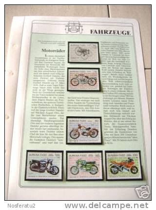 Themenblatt Fahrzeuge - Motorräder 1 - Motorbikes
