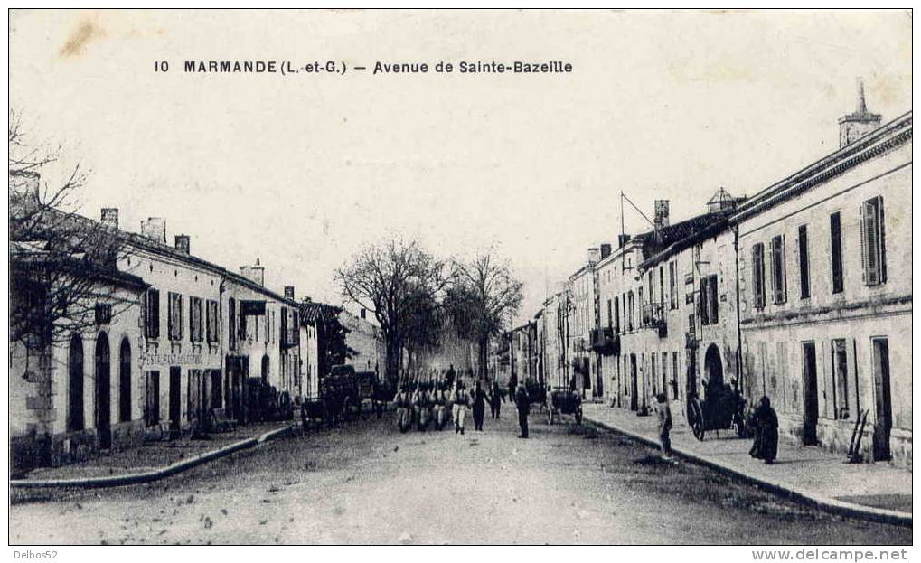 10 - Marmande ( Lot Et Garonne ) - Avenue De Sainte-Bazeille - Marmande