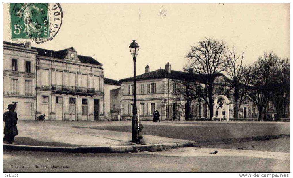 Marmande ( Lot Et Garonne ) - Place D'Armes, Hôtel De Ville Et Pailais De Justice - Marmande