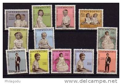 Luxembourg 1961-62, Caritas ; Prince Jean Et La Princesse Marghareta Neufs - Nuevos