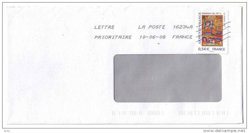 FRANCE - France-Arménie 2007 Sur Lettre - Yvert 4058 - Briefe U. Dokumente