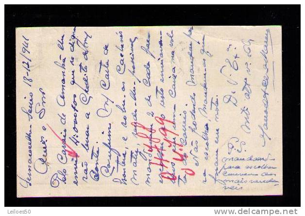 PORTUGAL Postal Stationery Issue 1938 "ALL For The Nation" WITH ADITIONALS Stamp $05 (Native Of Coimbra's Town)#87349 - Lettres & Documents