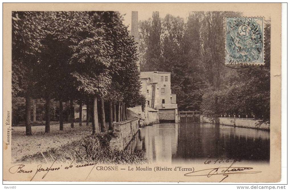 91 CROSNE Le Moulin (Riviére D'yerres) - Crosnes (Crosne)