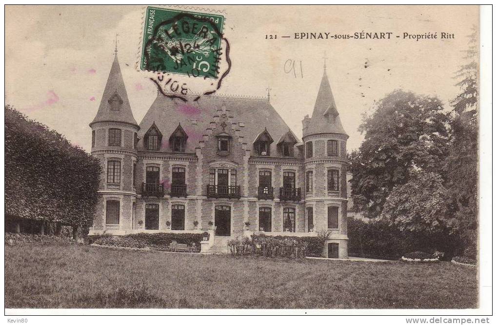 91 EPINAY SOUS SENART Propriété Ritt - Crosnes (Crosne)