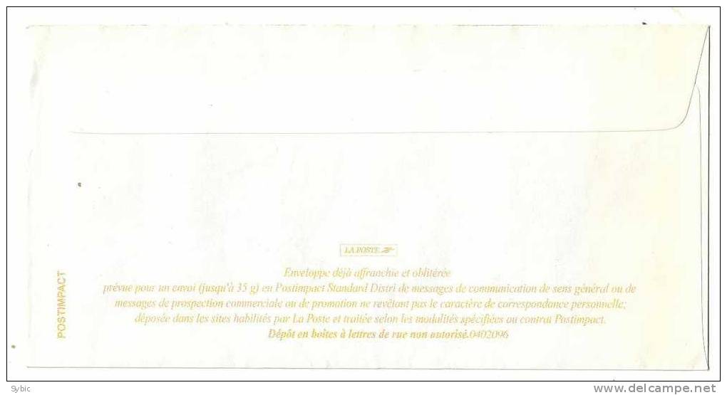 FRANCE - PAP Postimpact Fleur Orchidée - Briefe U. Dokumente