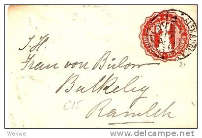 EGY180 / ÄGYPTEN -  Kleopatra Klein-Umschlag Inlandbrief 1924 - Briefe U. Dokumente