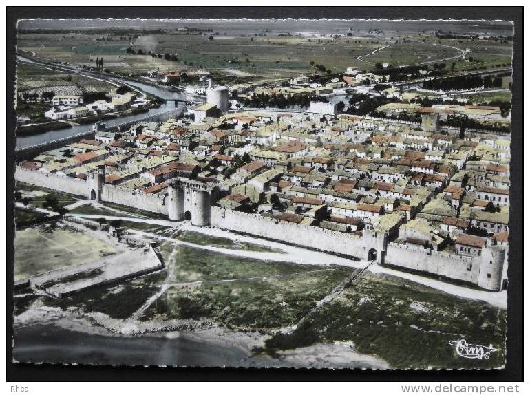 30 Aigues-Mortes Ville Fortifiee Vue Aerienne    D30D  K30003K  C30003C RH023805 - Aigues-Mortes