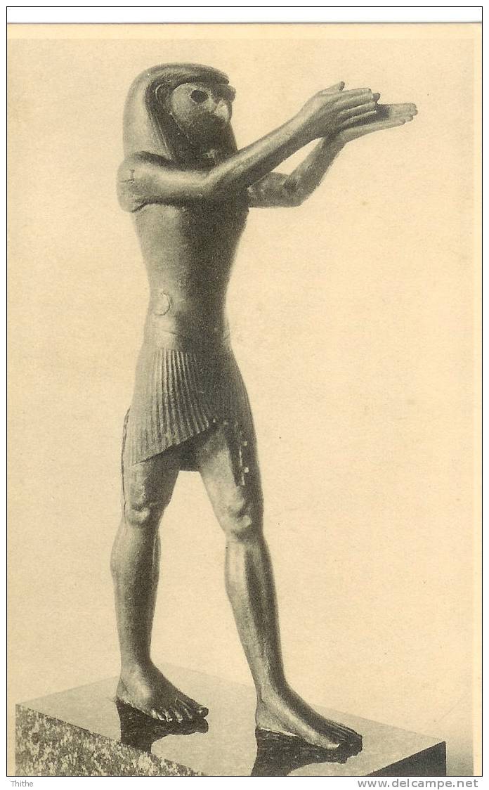 Statue D´Horus Dit "Horus Posno" Bronze - Epoque Néo-menphite - Louvre - Kunstvoorwerpen