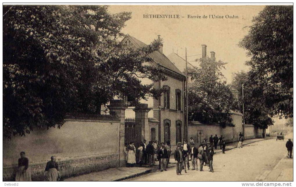 Betheniville ( Marne ) - Entrée De L'Usine Oudin - Bétheniville