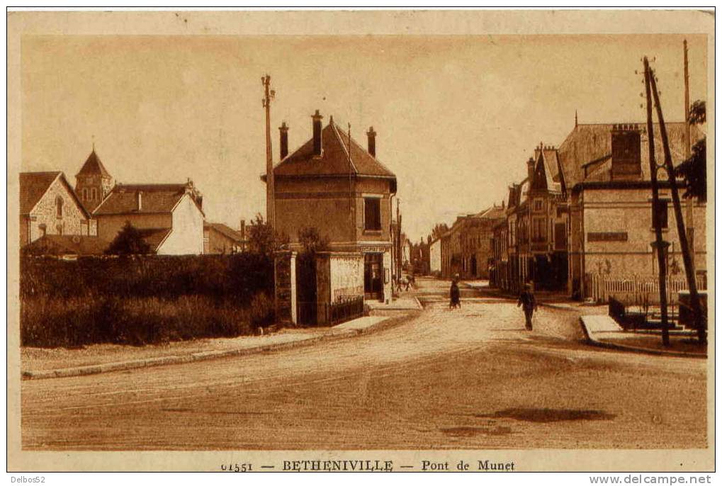 01551 - Betheniville ( Marne ) - Pont De Munet - Bétheniville