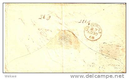VIC164 / Ausgabe 1868 Im Grossformat (big Sized) - Lettres & Documents