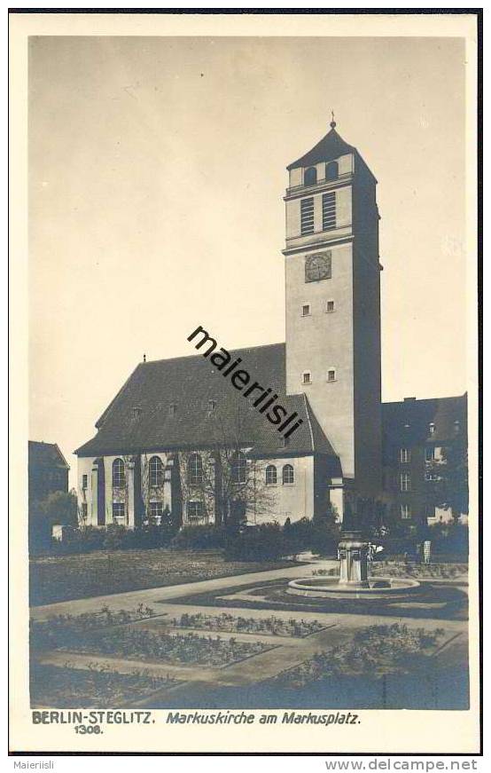 Berlin - Steglitz - Markuskirche Am Markusplatz - Steglitz