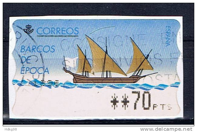 E ATM 1998 Mi 19 70 Ptas - Used Stamps