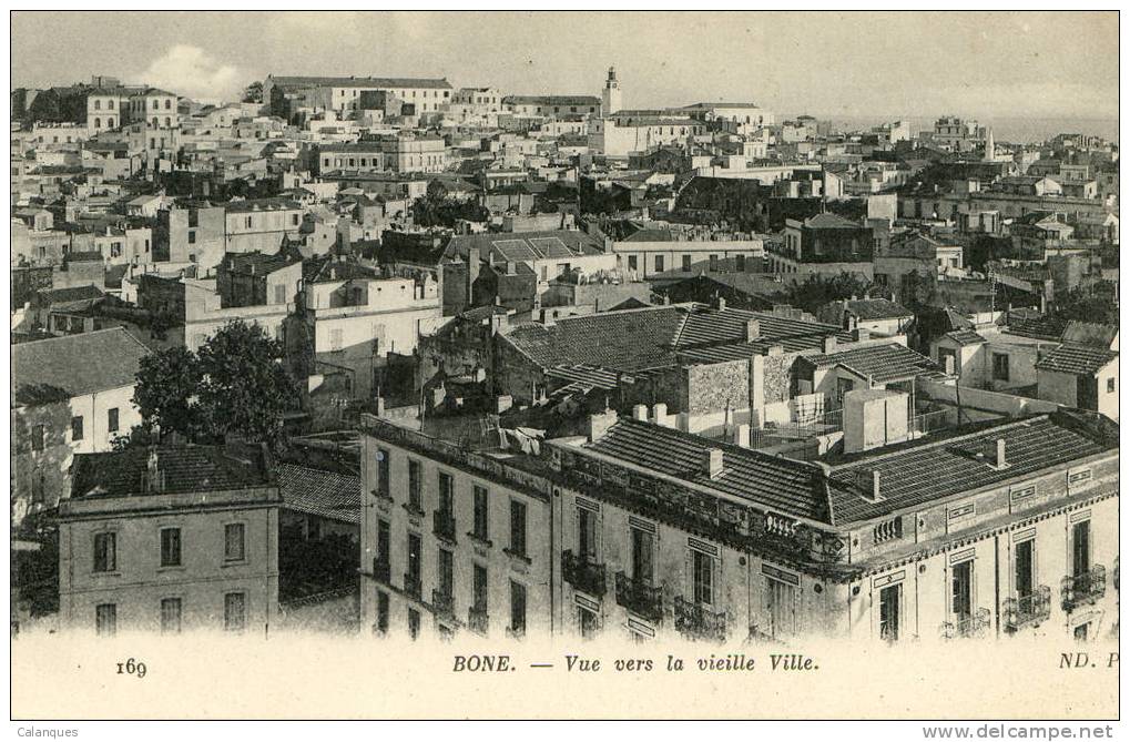CPA Bone - Vue Vers La Vieille Ville - Annaba (Bône)