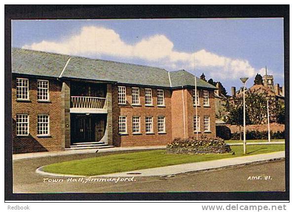 Super Postcard Town Hall Ammanford Carmarthen Wales  - Ref B146 - Carmarthenshire