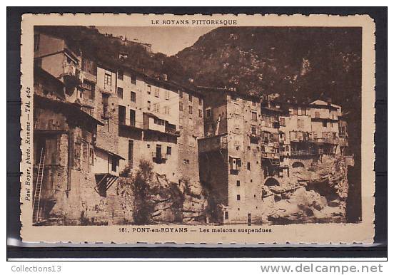 ISERE - Pont En Royans - Les Maisons Suspendues - Pont-en-Royans