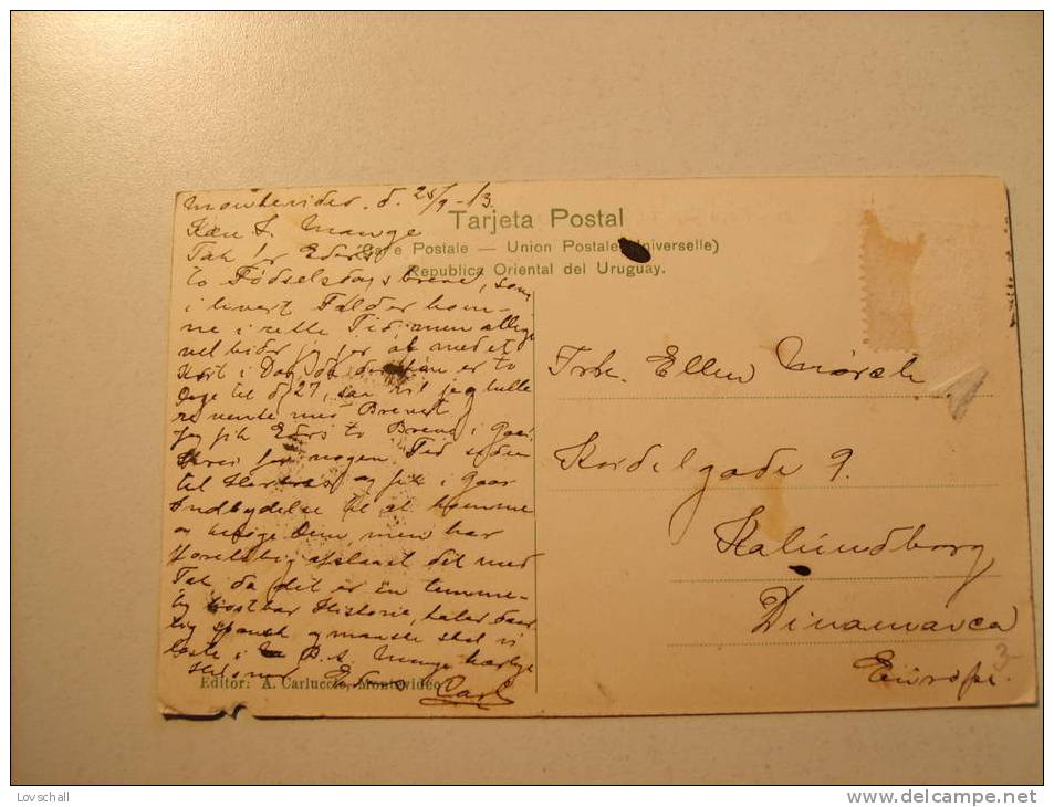 Montevideo. - Playa Capurro. (25 - 9 - 1913) - Uruguay