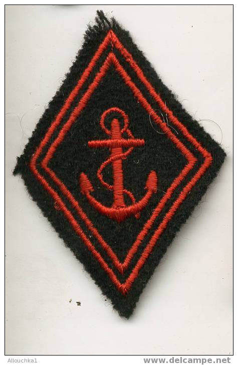 MILITARIA  MILITAIRE/ INSIGNE EN TISSUS  DE LA MARINE FRANCAISE - Autres & Non Classés