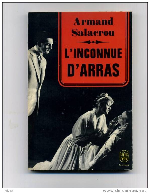 - L´INCONNUE D´ARRAS . PAR A. SALACROU . LE LIVRE DE POCHE N°2321   1968 - Französische Autoren