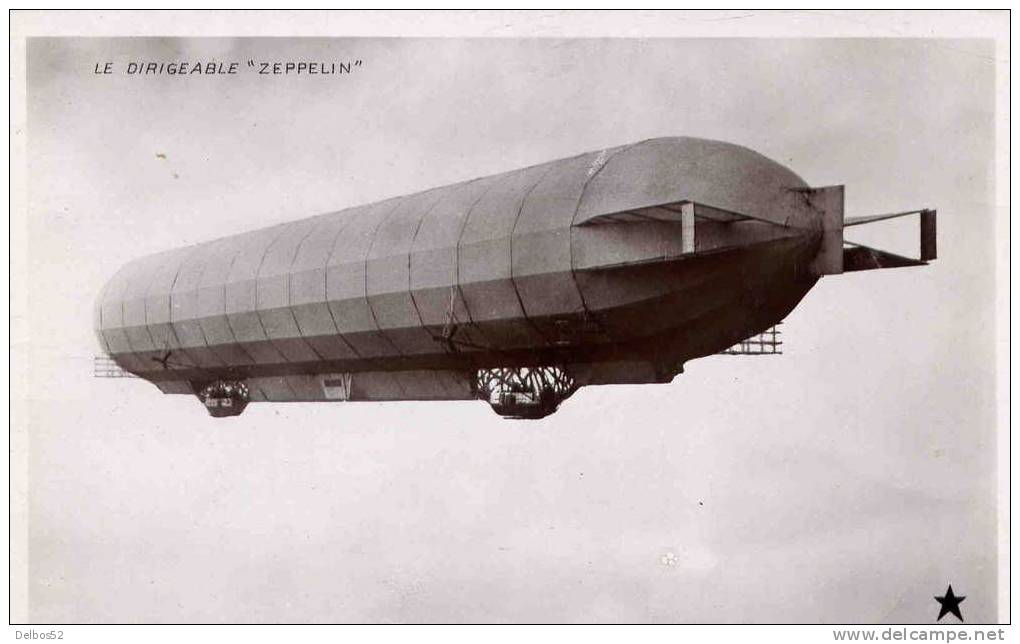 Aviation , Le Dirigeable " Zeppelin " - Other & Unclassified