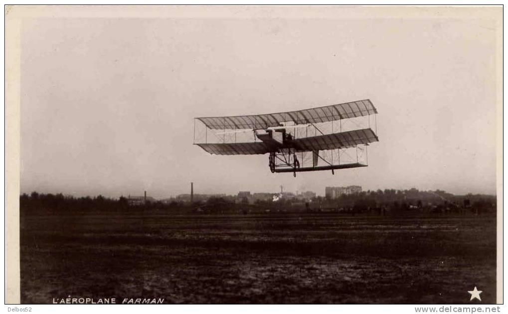 Aviation , L'Aéroplane Farman - Autres & Non Classés