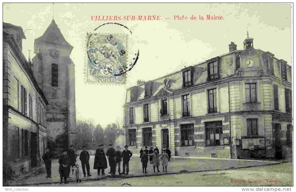 VILLIERS-sur-MARNE - Place De La Mairie - Villiers Sur Marne