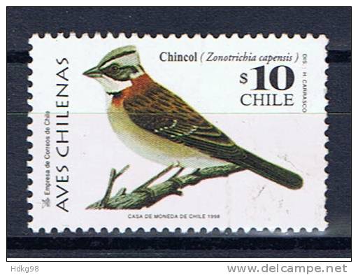RCH+ Chile 1998 Mi 1876 OG Vogel - Chile
