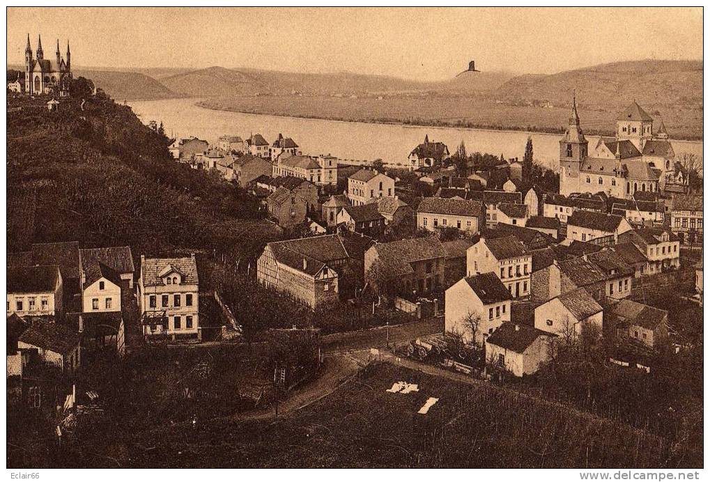 ALLEMAGNE - REMAGEN - Vue  Générale    Sur Le Rhin  Année1908 - Remagen