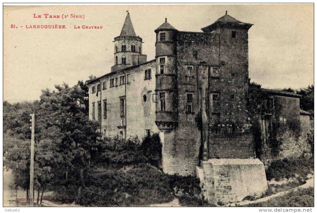Clocher Et Château Féodal - Labruguière