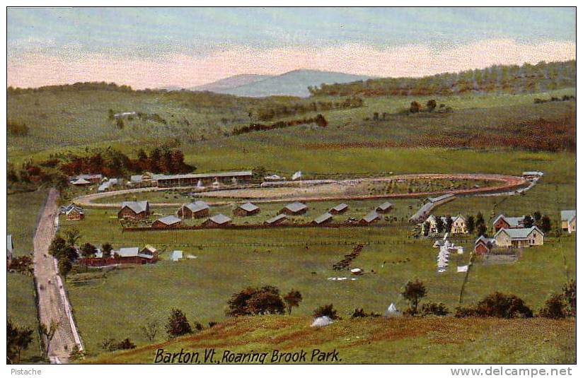 Barton Vermont - Horse Race Track - Original 1905 - Autres & Non Classés
