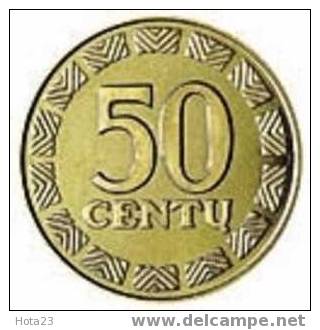 Lithuania -50 Centi 2000 Y-UNC - Lituanie