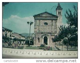 MARINA DI CARRARA LA PIAZZA E CHIESA VB1972 H 2944 - Carrara