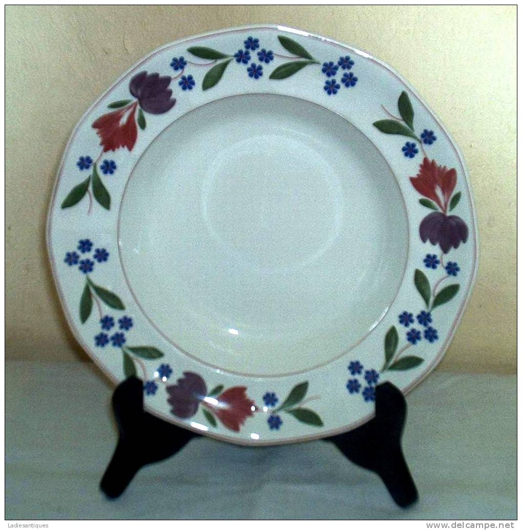 ADAMS Old Colonial - 4 Assiettes Profondes - 4  Diepe Borden - 4 Deep Plates  - AS 1933 - Ohne Zuordnung