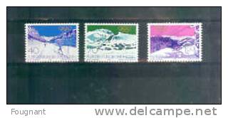 LIECHTENSTEIN:1979:Timbre S  N°679/81 NSC.Série Complète.Jeux Olympiques D´Hiver à Lake Placid.(1980) - Hiver 1980: Lake Placid