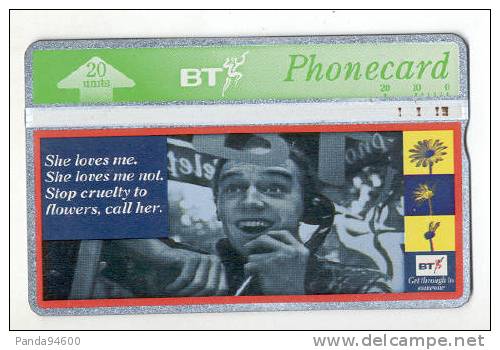 British Telecom She Loves Me She Loves Me Not ... 20 Units - Autres & Non Classés