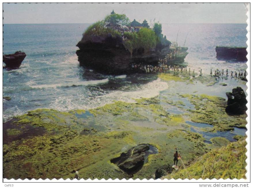 Bali - The Sacred Rock Of Tanahlot - Indonésie