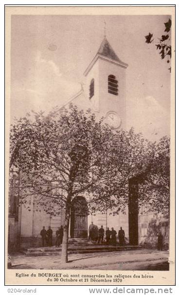 Le Bourget - Eglise - Le Bourget