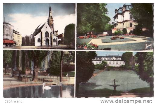 Vanves - L' Eglise, L'Hôtel De Ville,Pièce D'eau, Le Lycée Michelet - Vanves