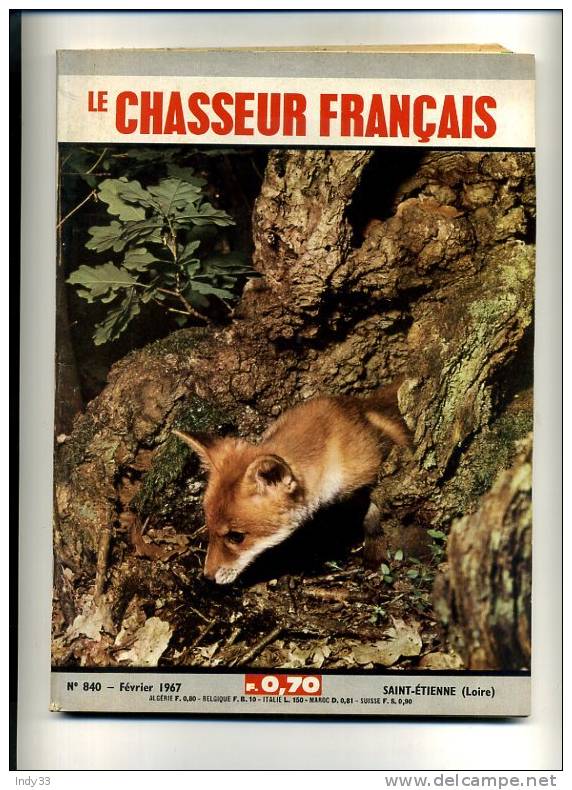 - CHASSEUR FRANCAIS . FEV. 67 - Caza & Pezca