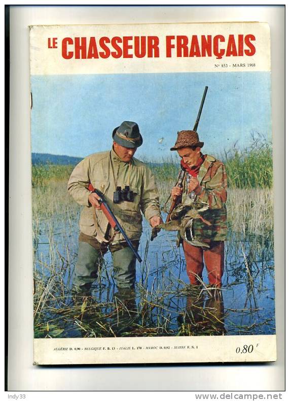 - LE CHASSEUR FRANCAIS . MARS 68 - Caza & Pezca