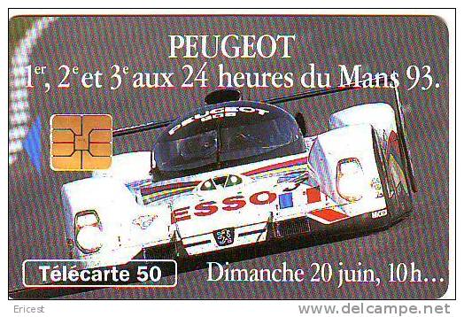 PEUGEOT 905 20 JUIN 10H00 50U SO3 07.93  ETAT COURANT - 1993