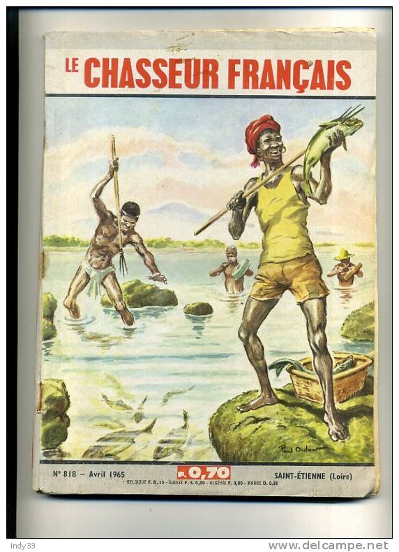 - LE CHASSEUR FRANCAIS . AVRIL 65 - Fischen + Jagen